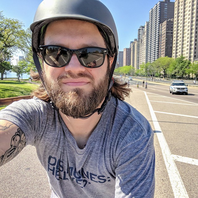 The cops eventually forced us off the road