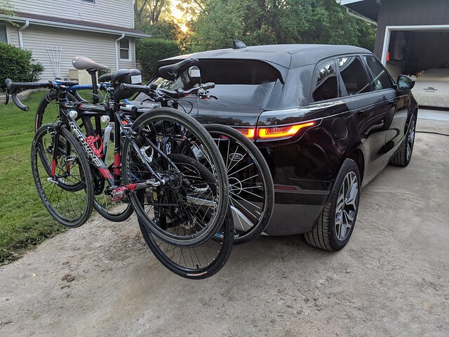 Bikes loaded by 6am