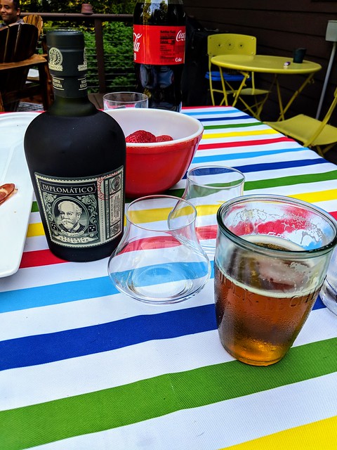 Homebrew and rum from Manuel