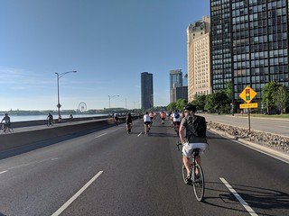 Biking - Lake Shore drive bikin