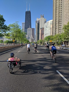 Biking - Biking on Lake Shore Drive
