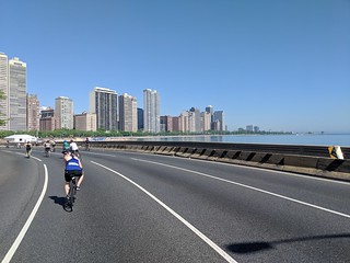 Biking - Biking along the lakeshore