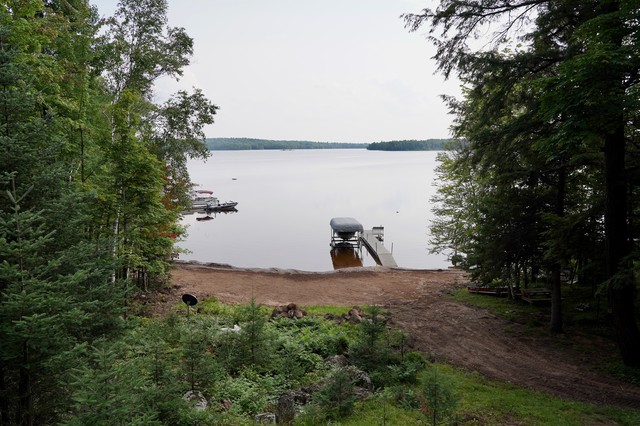 The view from mom's dock