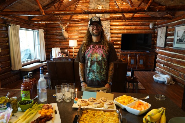 Mom made some birthday brunches