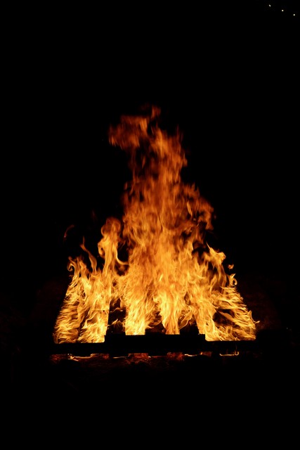 "throw another pallet on the fire"