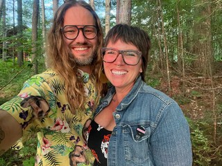 Just hanging in these trees