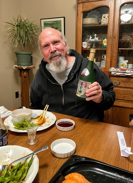 Ready to pour that Sake