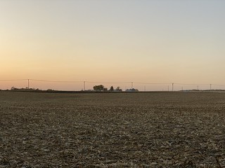 Sunset - Rural suburbian sunset