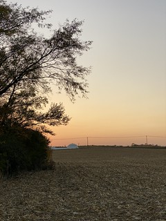 Sunset - Rural suburbian sunset