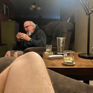 Drinks - Late night bullshittin. First time staying the night at Jeff and Teresa's in Nevada