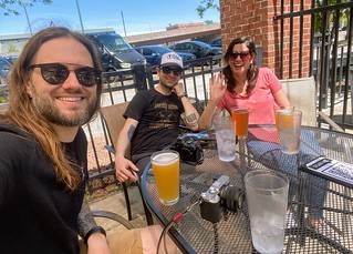 Patio lunch