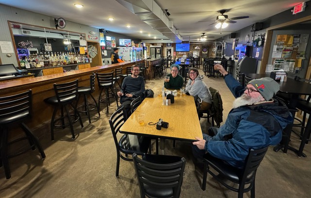 Hangin at the Bluffton bar