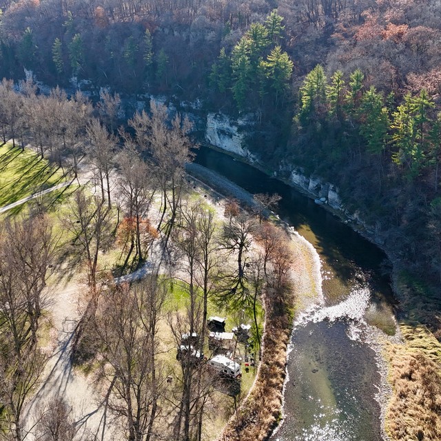 We had this entire campground to ourselves