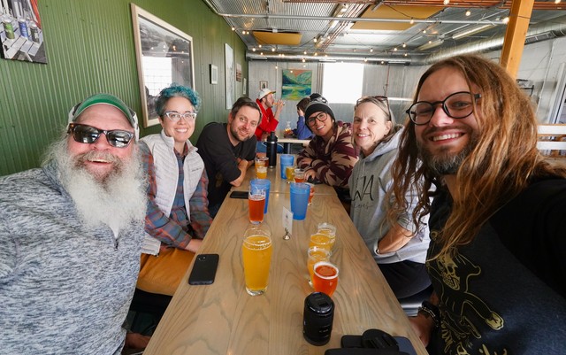 Hangin at Pulpit Rock