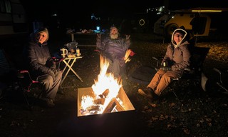 Hangin around the fire