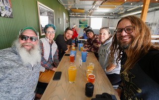 Hangin at Pulpit Rock