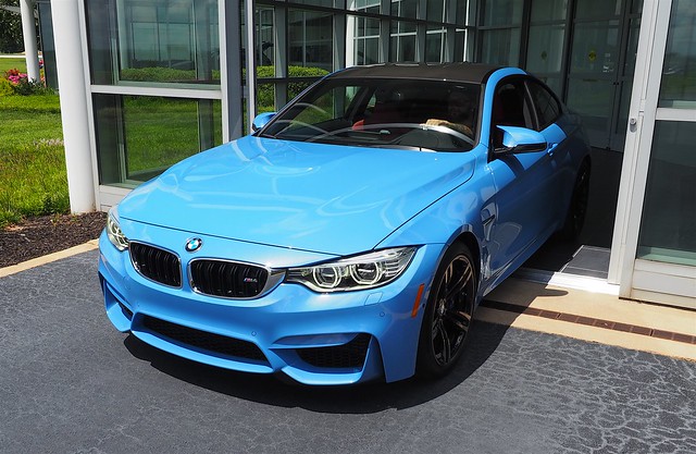 Pullin out of the BMW Performance Center