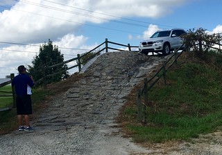 Bout to go over that little bump on that little hill