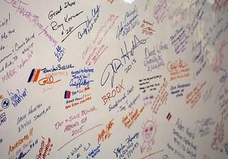 Wrote my name on this board