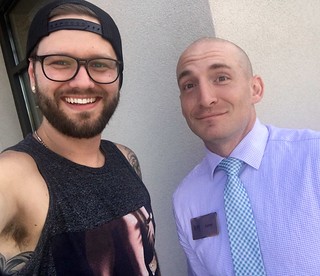 Got to meet up with this dude for a minute!