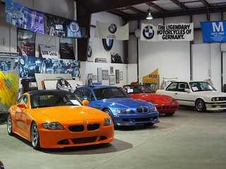 Lookin at cars at the BMWCCA Foundation