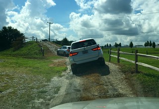 Off roadin in the X5s