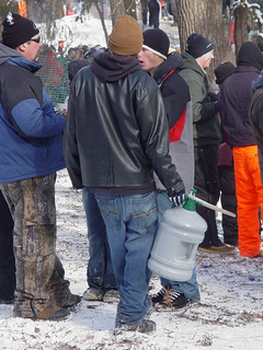 Bock Fest - Giant Beer Mug - with a straw