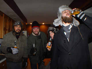 Nathan D - Just arrived at Josh's, needed a beer big time