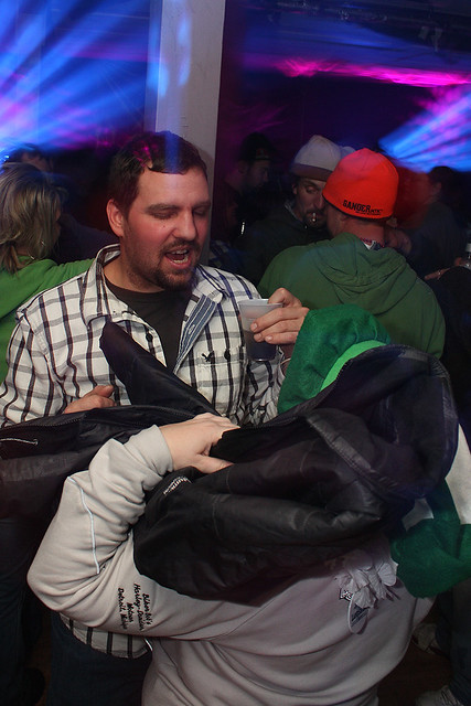 Chuck - still dancing with that chick