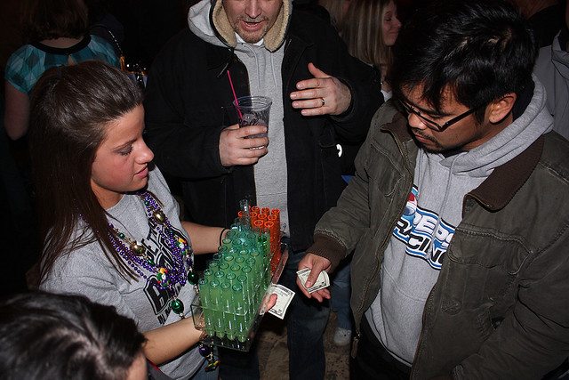 Nathan Bargaining for Shots