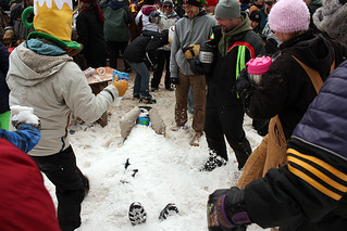 Bock Fest - Getting Covered in Snow