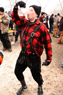 Coffee Pot Lederhosen Dude