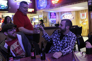 Startin off Friday Night with an oversized shot for Chad