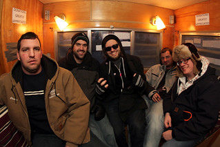 Chuck McGrane - Catching a ride downtown in a truck bed camper