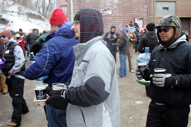 First round of beers