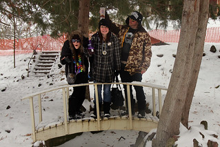 Our friends on the bridge