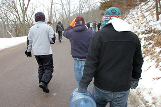 Chad Sutherland - Walking to the brewery