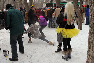 Bock Fest girls gettin fancy