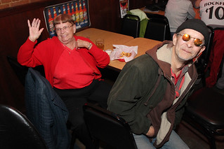 Hanging out and telling jokes with Tootie and her friend