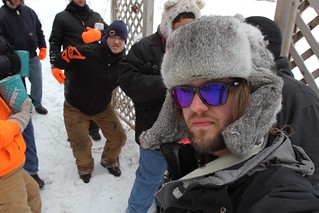 Chillin in the Bock Fest Fort