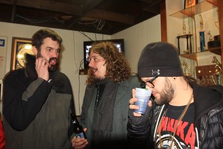 "dude! he burnt the shit out of this! taste it!"