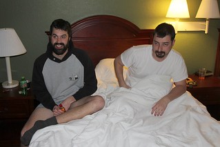 Jeff is excited that we're home