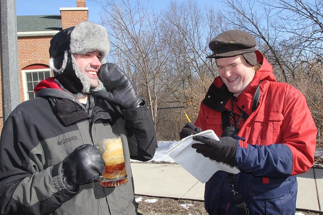 Clay interviews us for Presidents' Day