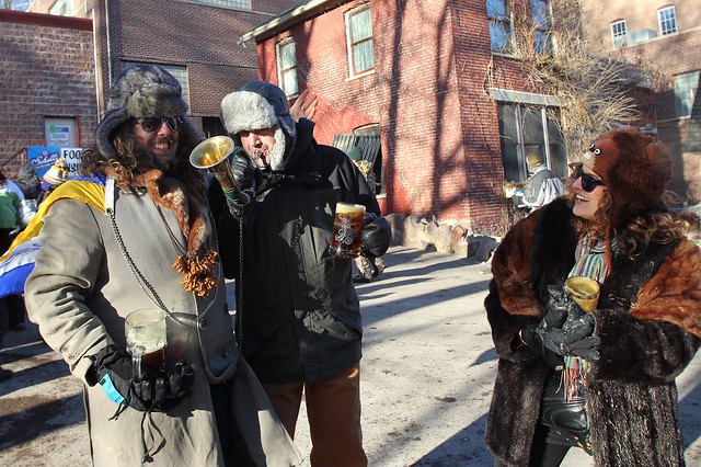 Josh shows us how to play the horn