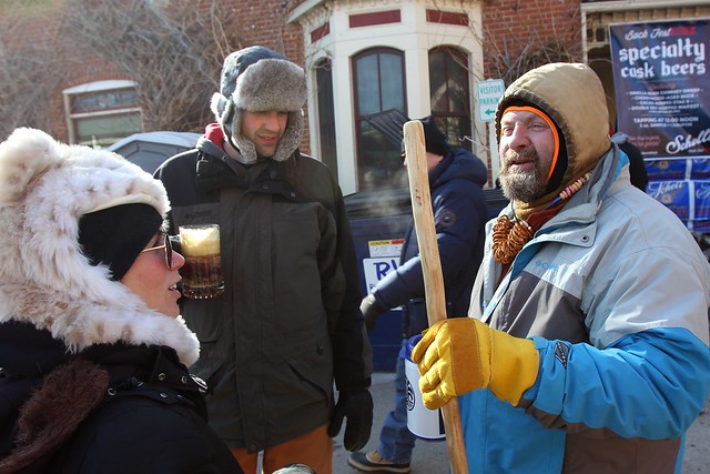 This dude was really into our yucca walking stick