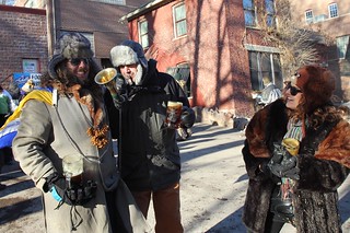 Josh shows us how to play the horn