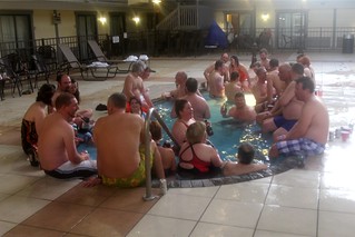 Post Bock Fest hot tubbin