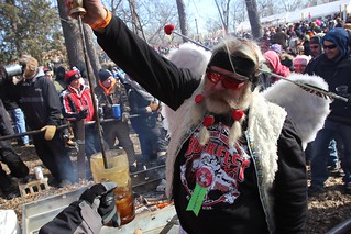 Gettin poked by the beer cupid