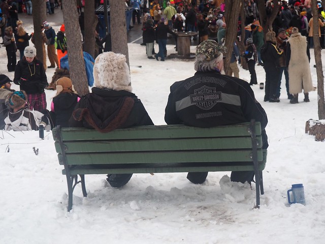 Kari hangs with some dude