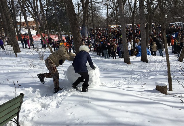 And roll it right at the crowd